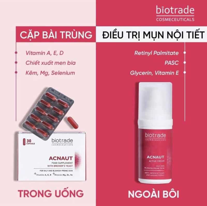 Kem Tr M N Biotrade Acnaut Active Cream Ml Dr Da Li U C A B N