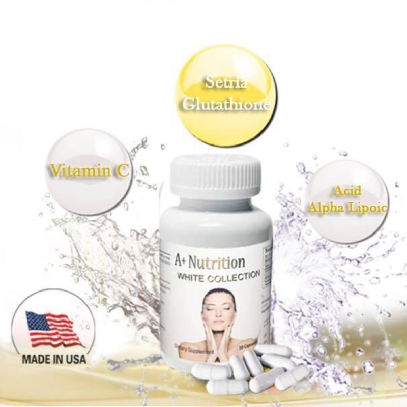 Viên uống trắng da A+ nutrition white collection