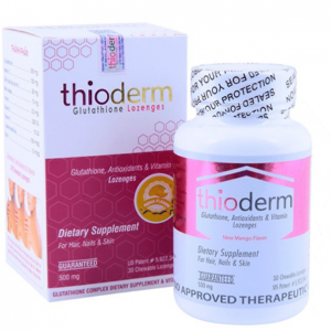 Viên ngậm trắng da thioderm giá bao nhiêu? Mua ở đâu?