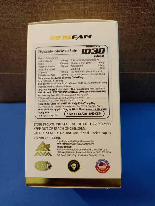 Viên uống id30 gold trắng da giá bao nhiêu? Mua ở đâu uy tín, giá tốt, chất lượng? - Hình ảnh 3