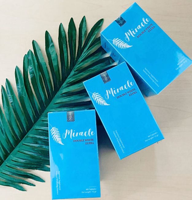 Viên uống miracle sử dụng ngày 2 viên chia 2 lần