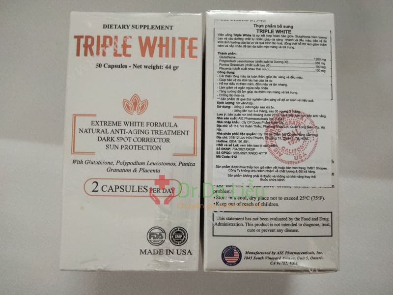 Triple white