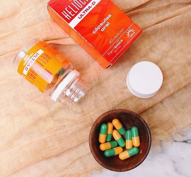 Thành phần viên uống chống nắng heliocare