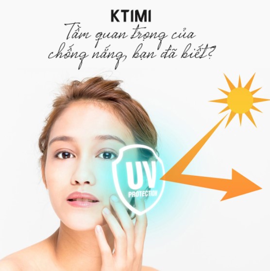 Ktimi Perfect UV Sunscreen Mild Cream SPF30 PA++ quyết định việc bạn có sở hữu làn da đẹp hay không