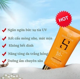 Công dụng kem chống nắng Sumdfine Sunscreen SPF 50+