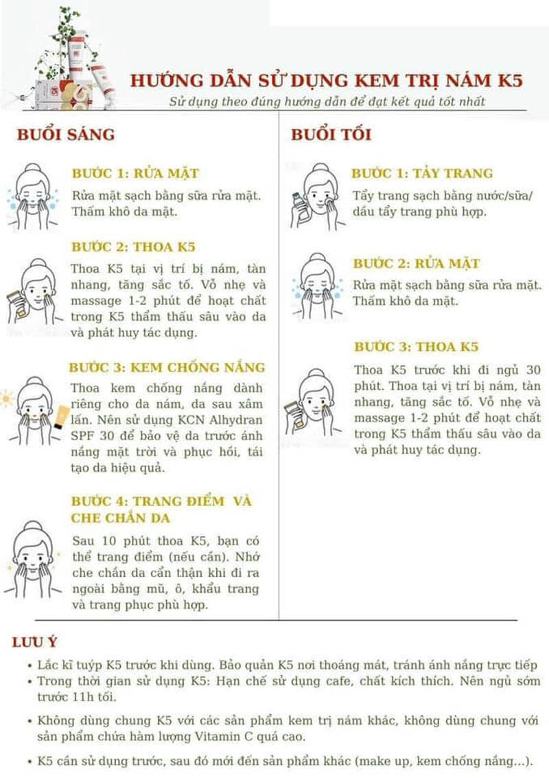 Kem K5 có tốt không