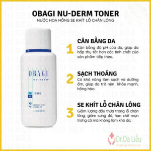 Obagi Nuderm toner giá bao nhiêu