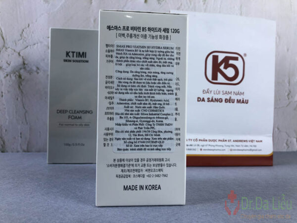 Serum B5 Smas giá bao nhiêu | Smas Pro Vitamin B5 Hydra Serum có tốt không? - Hình ảnh 3