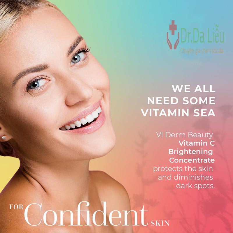VI Derm Vitamin C mang đến nhiều công dụng tốt cho làn da.