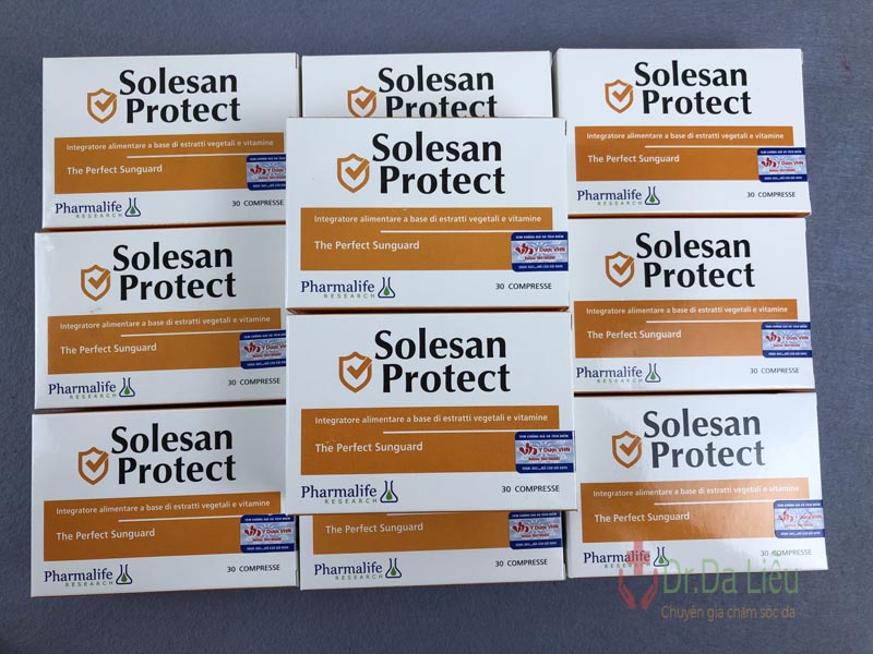 viên uống chống nắng solesan protect