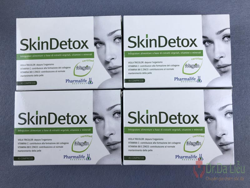 Viên uống Skin detox giá bao nhiêu