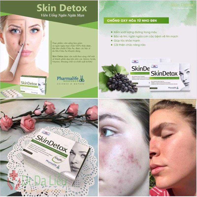 Viên uống Skin detox có tốt không