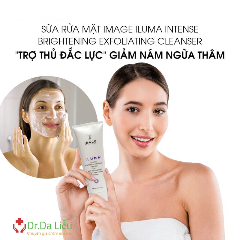 Iluma Intense Brightening Exfoliating Cleanser có tốt không
