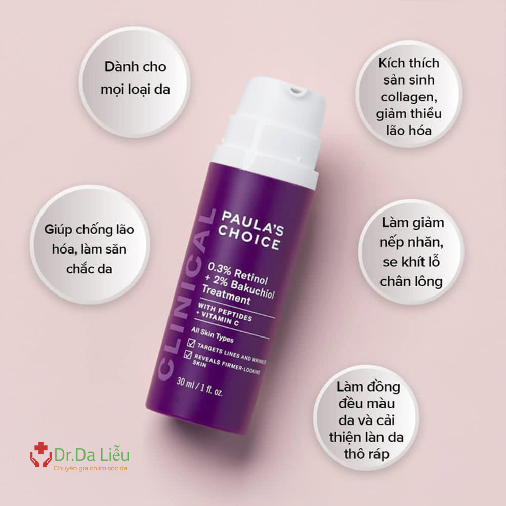 paula's choice 0.3 retinol + 2 bakuchiol treatment giá bao nhiêu