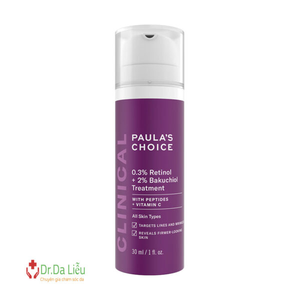 paula's choice 0.3 retinol + 2 bakuchiol treatment