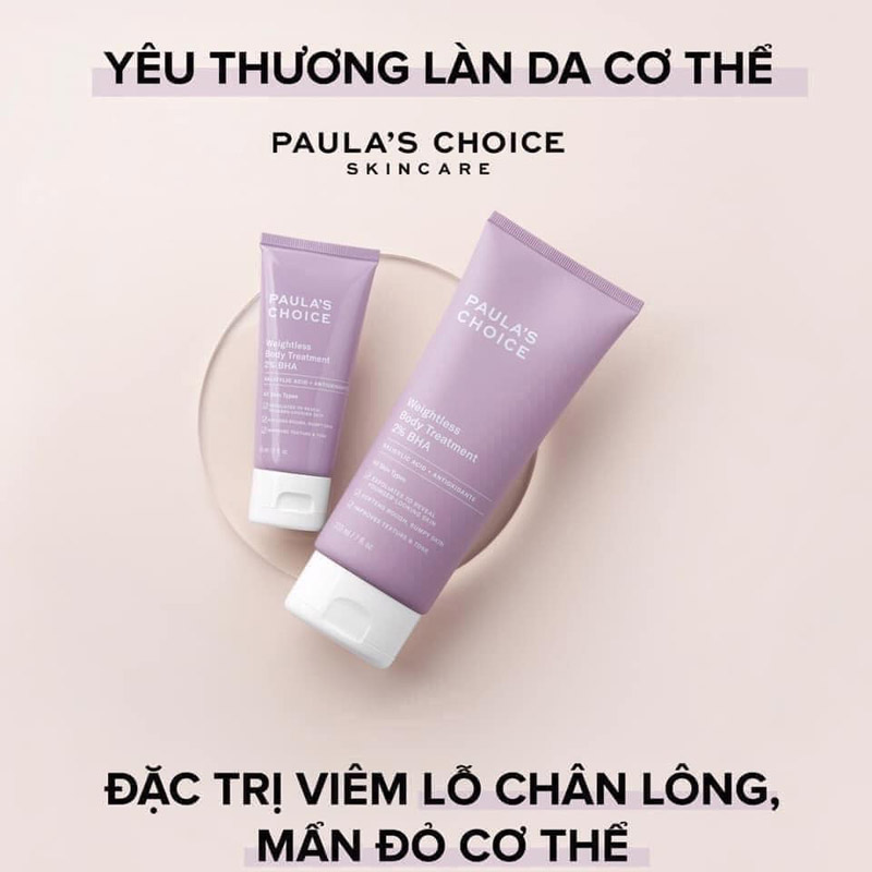 Paula's Choice Weightless Body Treatment 2% BHA giá bao nhiêu