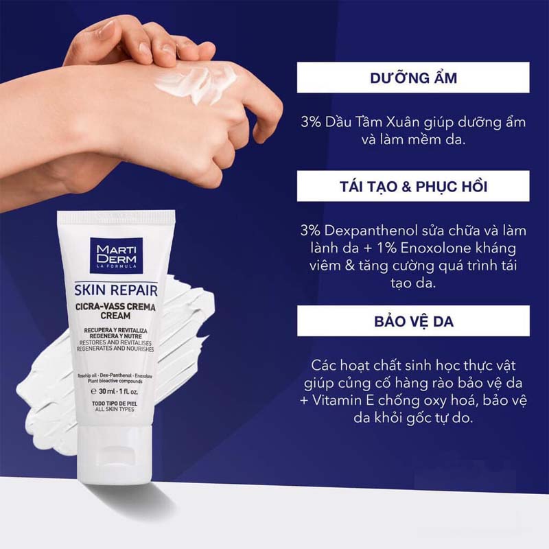martiderm skin repair cicra vass cream