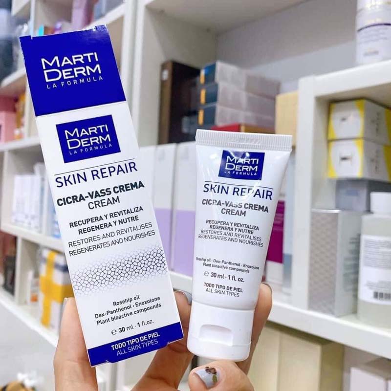 martiderm skin repair cicra vass cream giá bao nhiêu