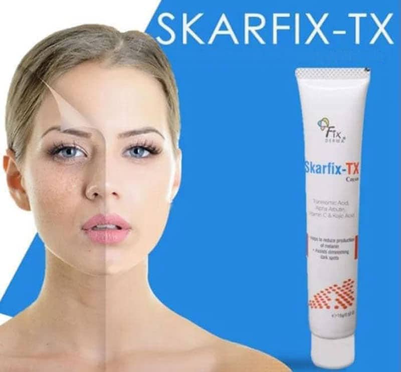  Skarfix-Tx | Fixderma Skarfix-Tx Cream dưỡng sáng da mờ thâm nám