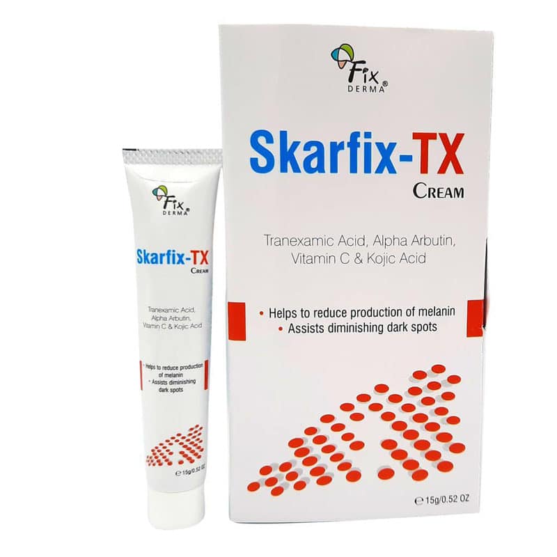 Skarfix-Tx | Fixderma Skarfix-Tx Cream dưỡng sáng da mờ thâm nám - Dr.Da liễu của bạn
