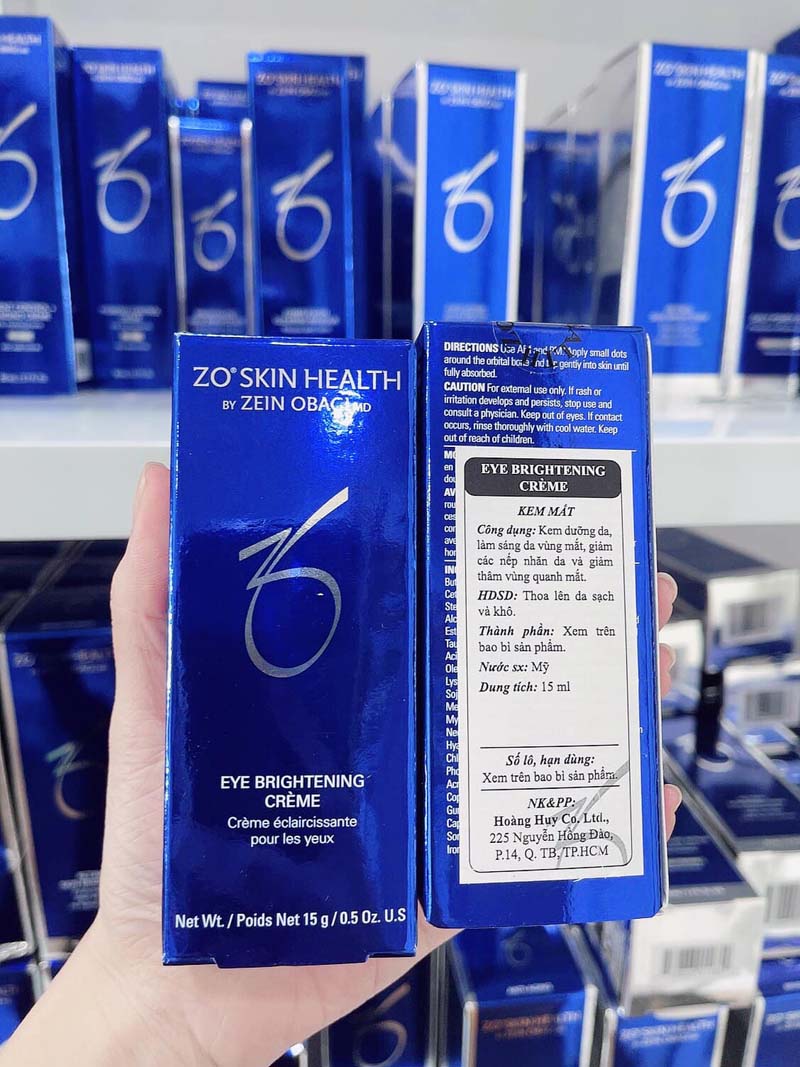Zo eye brightening cream giá bao nhiêu