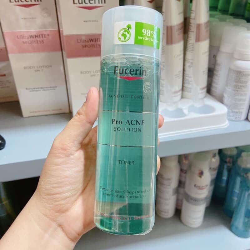 toner eucerin cho da dầu mụn giá bao nhiêu
