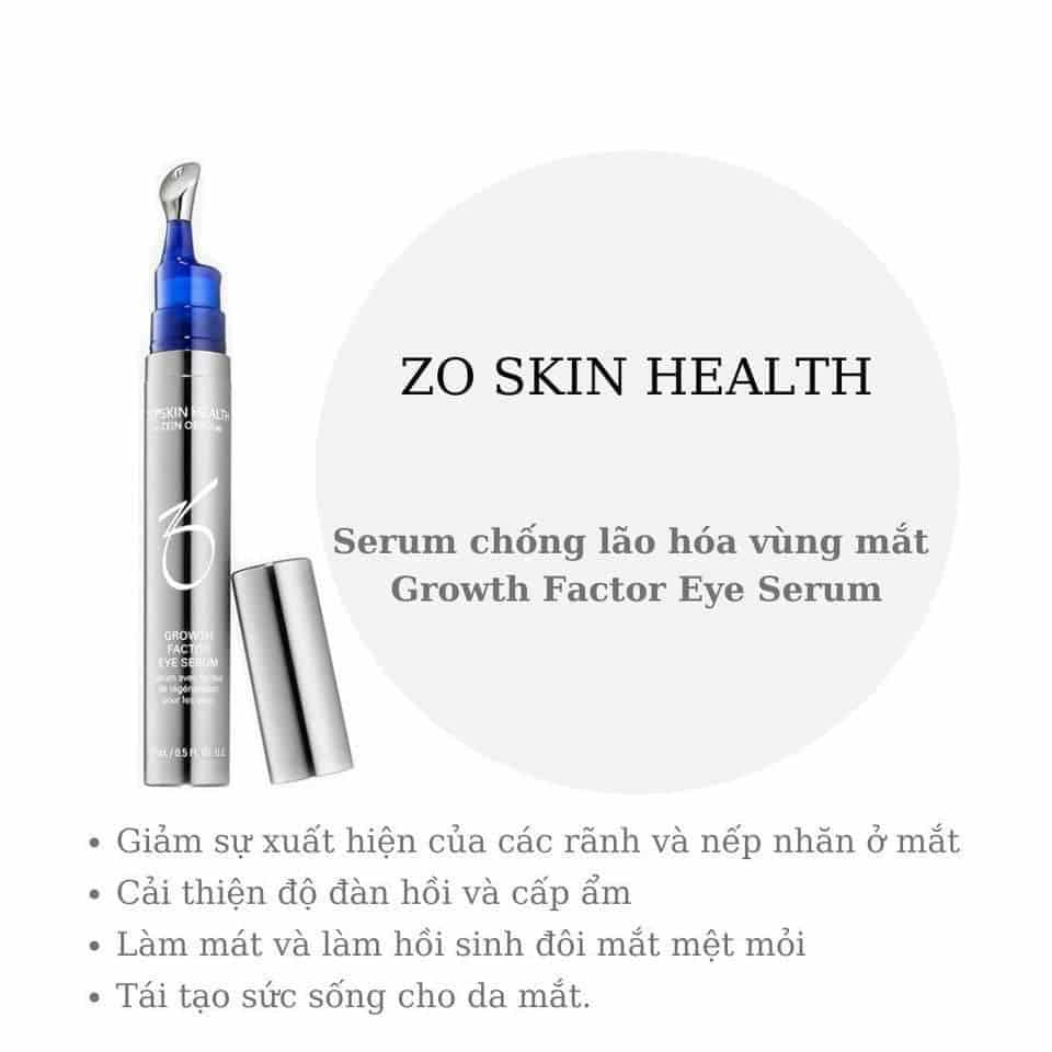Serum mắt Zo | Zo skin health growth factor eye serum - Dr.Da liễu của bạn