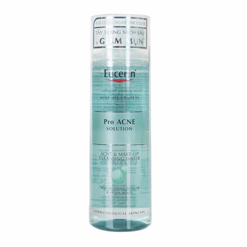 Tẩy trang Eucerin cho da dầu