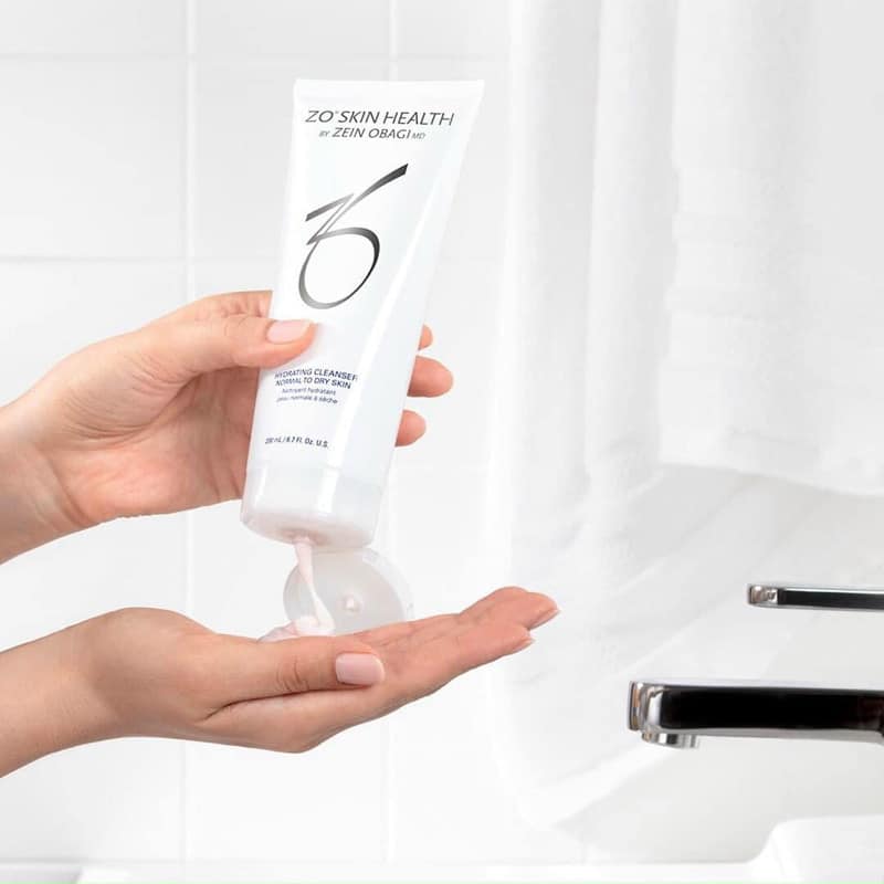 Sữa rửa mặt cho da khô và da nhạy cảmzo skin health hydrating cleanser normal to dry skin