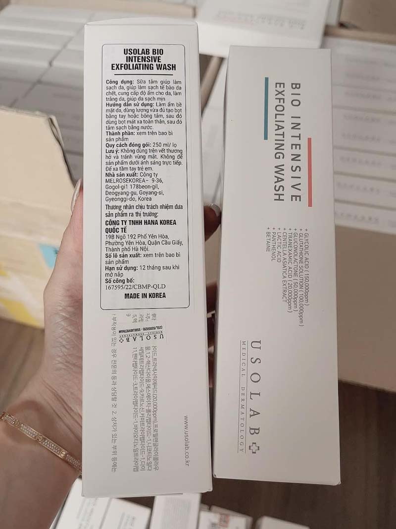 Bio intensive exfoliating wash giá bao nhiêu