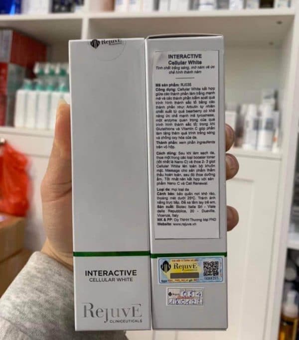 rejuve interactive cellular white giá bao nhiêu