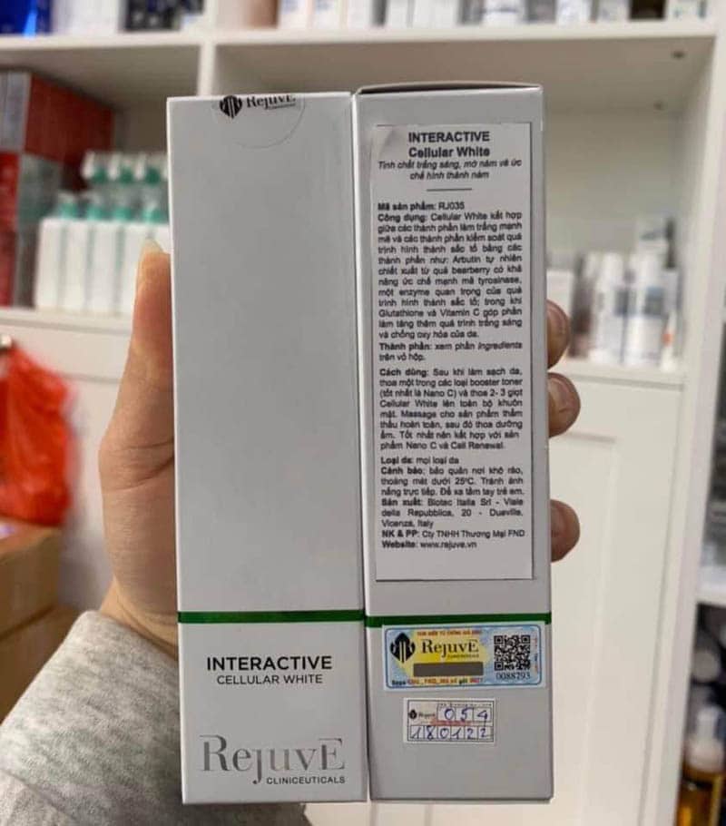 rejuve interactive cellular white giá bao nhiêu