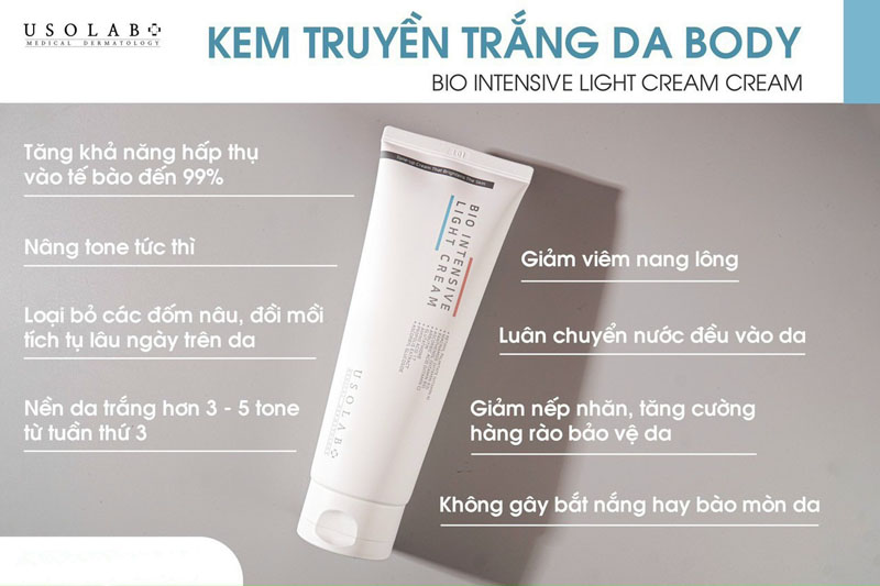 bio intensive light cream usolab