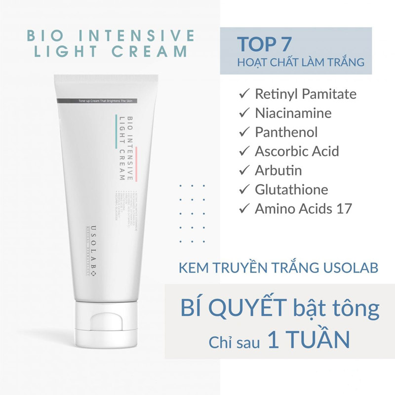 usolab bio intensive light cream