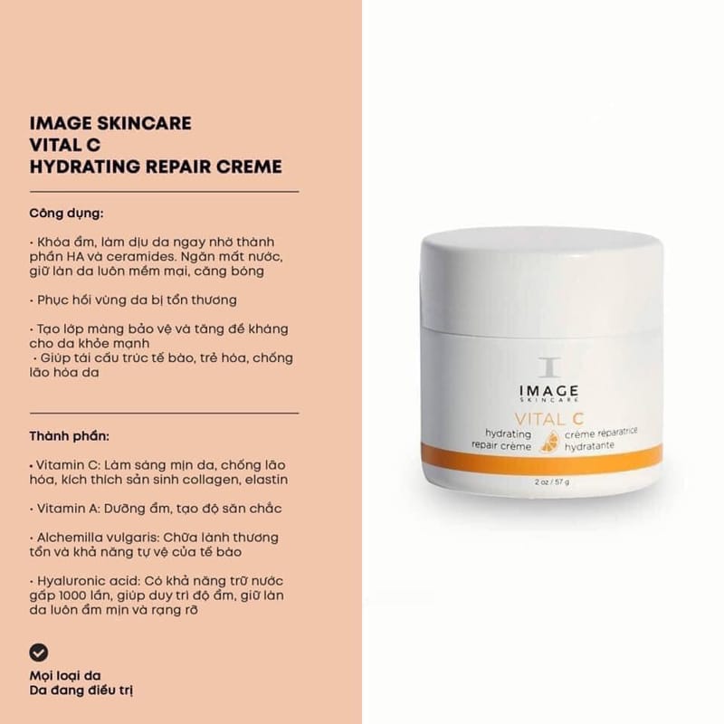image vital c hydrating repair creme