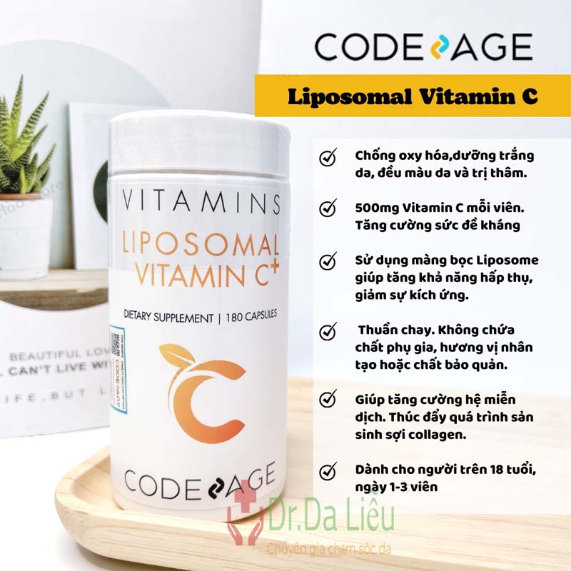 liposomal vitamin c code age