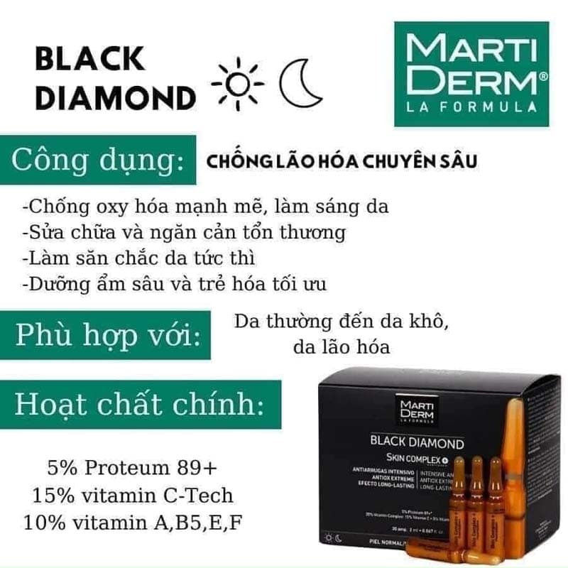 MartiDerm Black Diamond Skin Complex Advanced