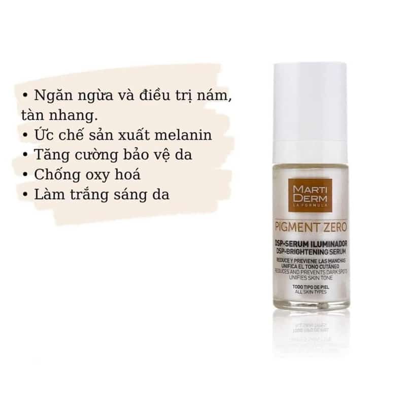 dsp serum iluminador martiderm