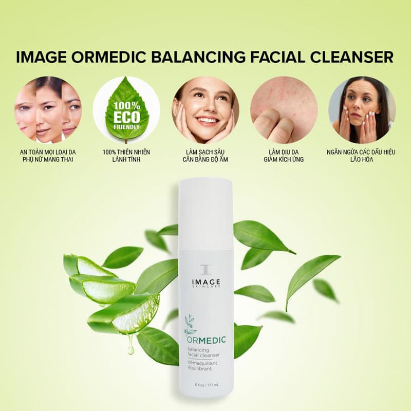 image skincare ormedic balancing facial cleanser