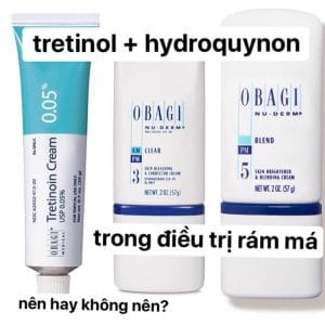 tretinoin va hydroquinone