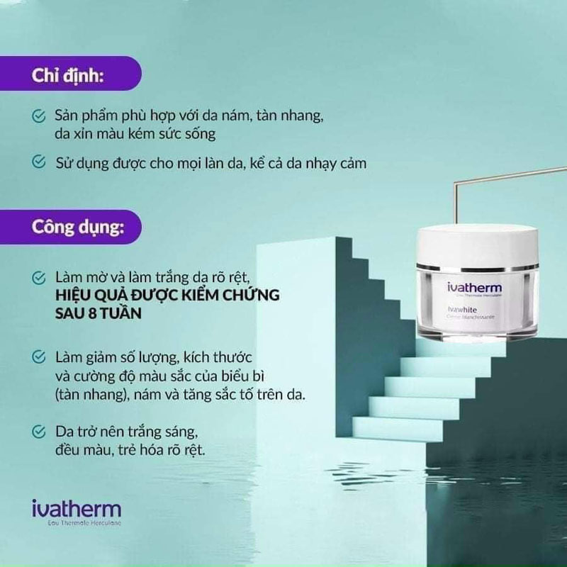 Kem trị nám Ivatherm