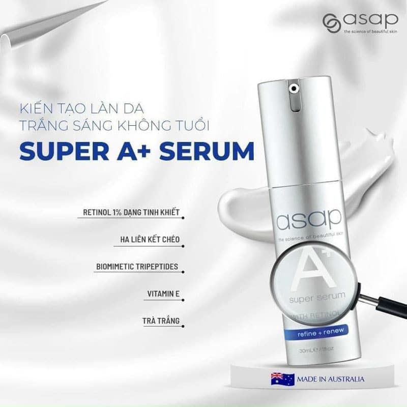 ASAP A+ SUPER SERUM WITH RETINOL