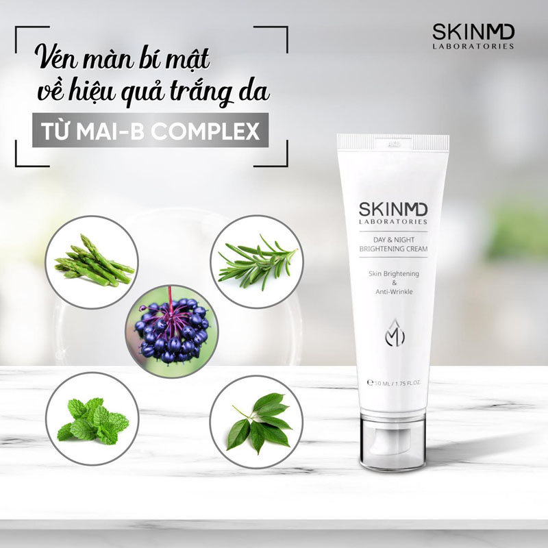 SkinMD Day & Night Brightening Cream