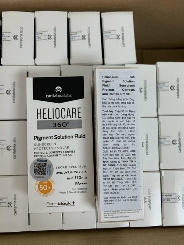 kem chống nắng heliocare 360 pigment