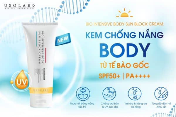 Usolab Bio Intensive Body Sun Block Cream