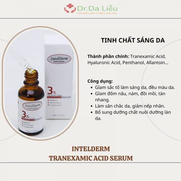 Intelderm 3% tranexamic acid
