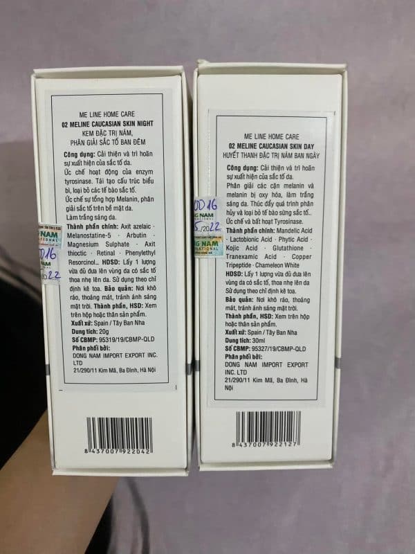 Me Line 02 Caucasian Skin Day | Huyết thanh Phân giải sắc tố - Hình ảnh 3