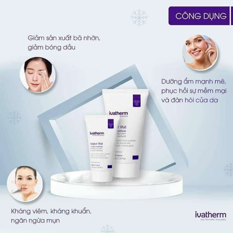ivatherm ivapur mat matifying cream