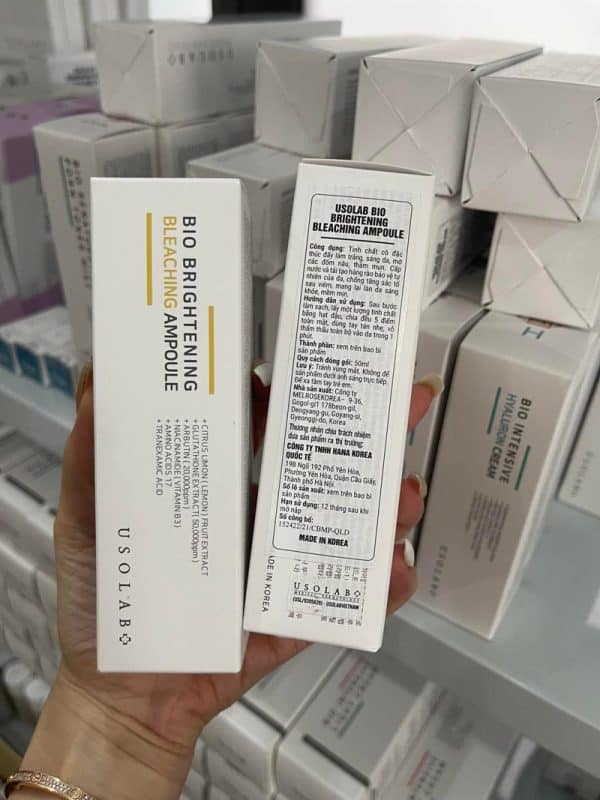 bio brightening bleaching ampoule