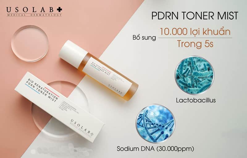 Usolab Bio Renaturation PDRN Toner Mist